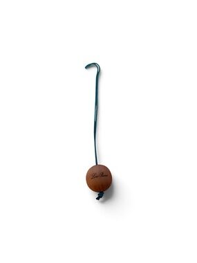 Cedar ball, moth repellent for closet or to use as charm. Loro Piana Charm